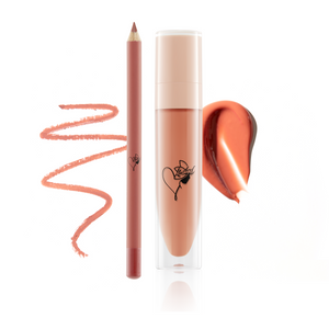 Peachy keen Lip Gloss + Lip Liner