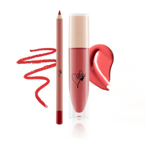 Rosewood Romance Lip Gloss + Lip Liner